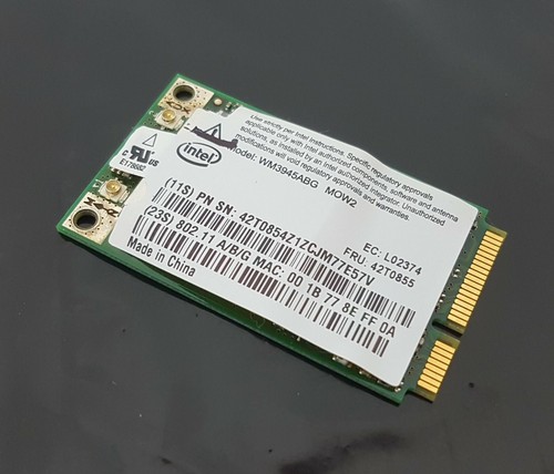 Mini pcie intel pro - pcie,